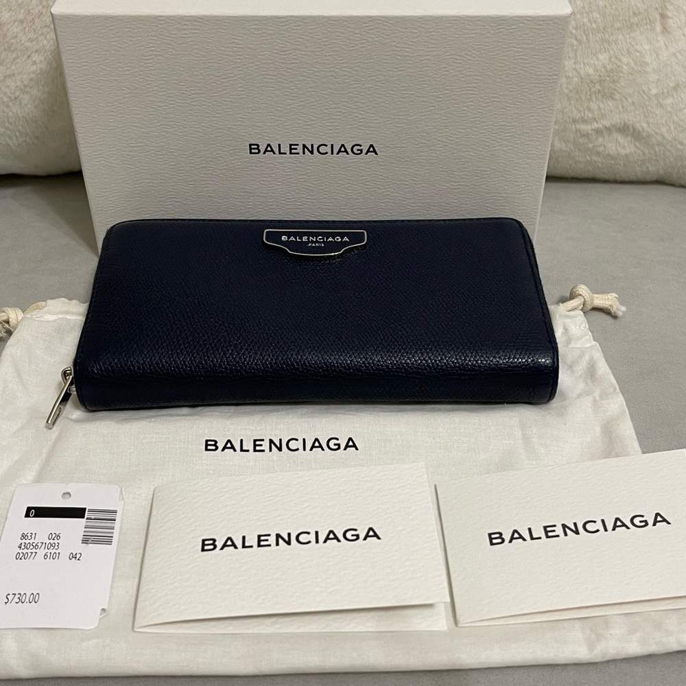 Balenciaga Leather Wallet - Authentic
